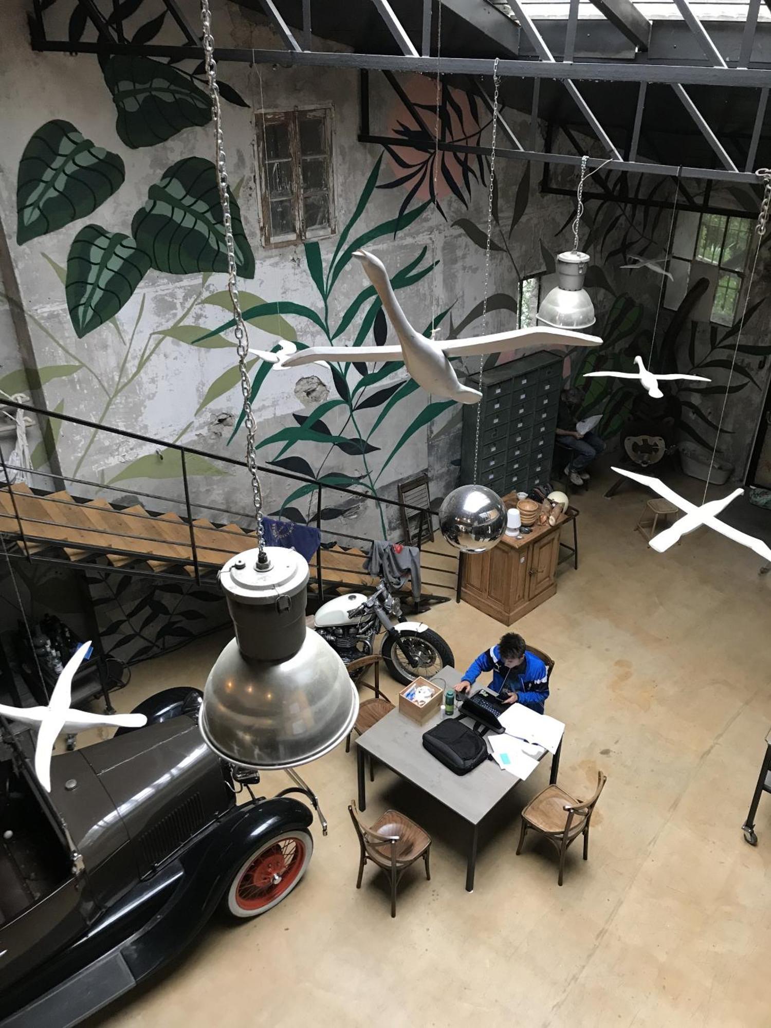 L'Hotel Du Garage Des Cevennes Андуз Екстериор снимка
